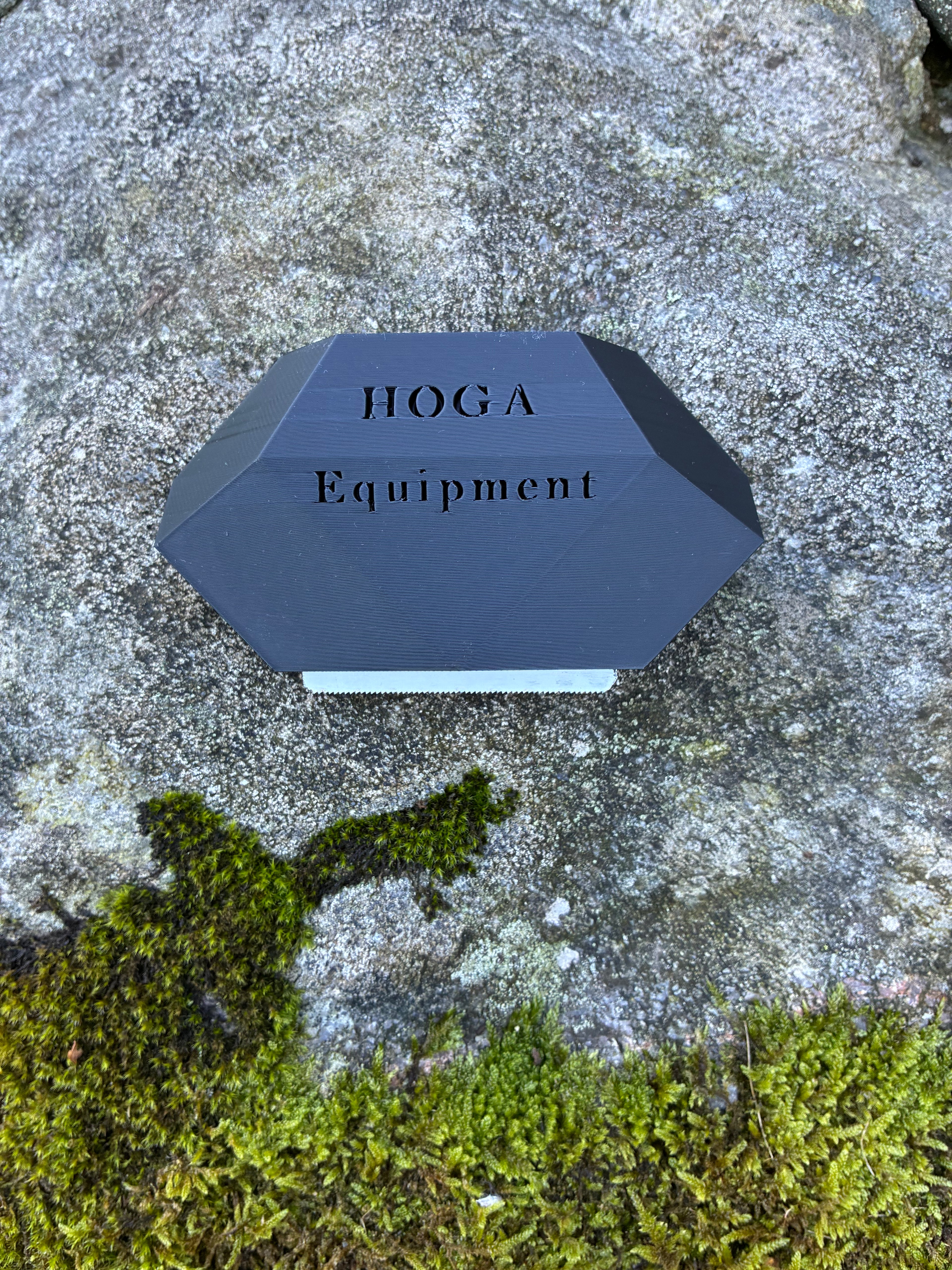 Hundekam - Hoga Equipment - Sort